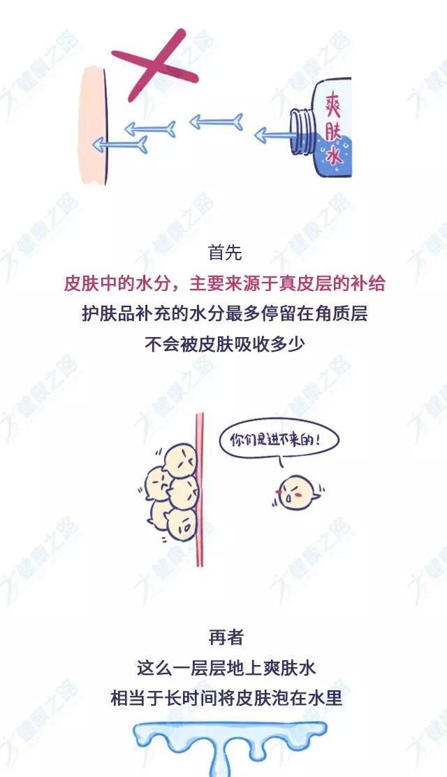  用力：1次敷7层爽肤水、用力拍脸促吸收？女明星种草的这些护肤方法，真的靠