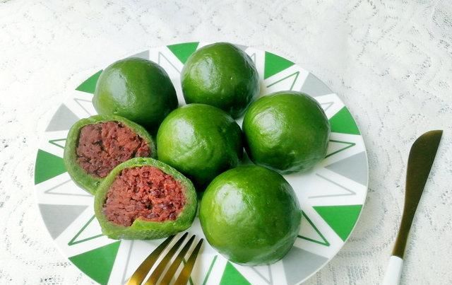  糯米粉：清明,教你最简单的青团,一次就成功,比外面买的好吃,绿色营养