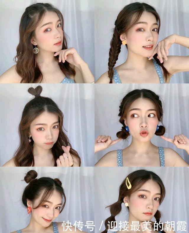  #哪吒#2020春季减龄发型风向标哪吒头减龄俏皮，瀑布辫森系唯美