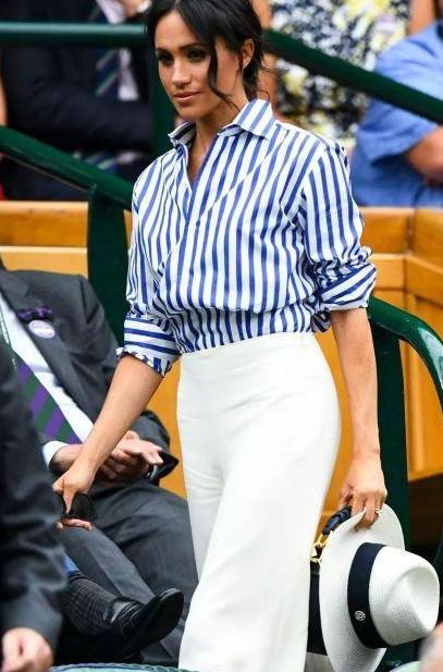 梅根衣品回归, 干练帅气美出新高度, 网友: 直接碾压凯特王妃!