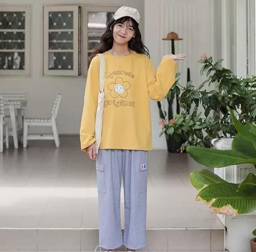 『懒人』拯救懒人少女的春天简约搭配,青春减龄有活力,穿上美美的出街吧