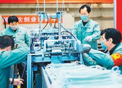 「口罩」23条口罩生产线火速恢复