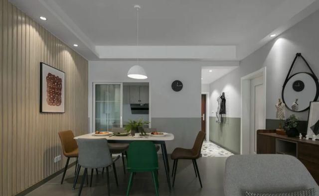  「复古」126㎡现代简约，时尚带点复古范，休闲舒适好情趣