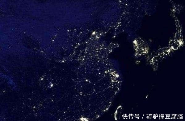  「三国」卫星拍摄下的中日韩三国夜景，不看不知道，看完才知差