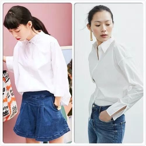 仙气满满 | 确认过眼神，白衬衫和秋天更配哦!