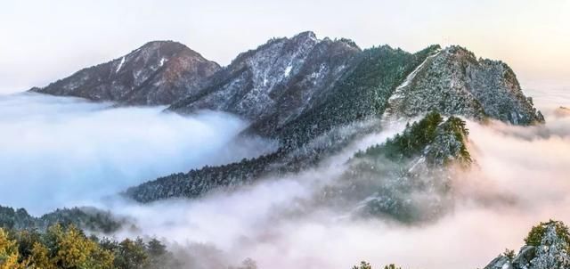 2019年的第一场雪，美了大别山·醉了天堂寨！