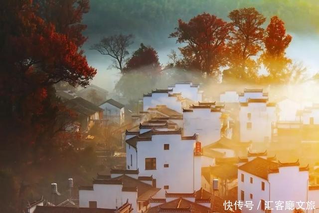 婺源的秋天，藏着最不像人间的人间，简直要把摄影师逼疯