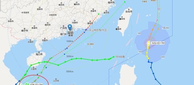  逼近■分享 | 又有一个台风“剑鱼”逼近！未来的天气可能会出现