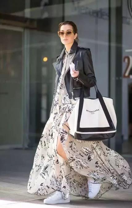 高跟鞋+短裙?高跟无能的人都转投平底鞋了,一点不差!