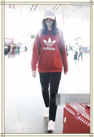 惠若琪腿长买不到裤子，运动裤成九分裤，网友:192身高真吓人