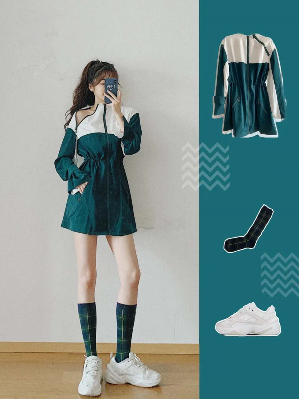  [烦恼]假期不烦恼，简约显高穿搭，休闲chic