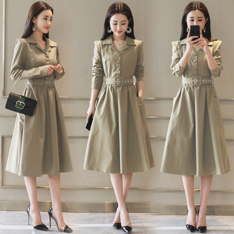 秋季女人要穿气质裙,清新优雅格调高,让你的回头率百分百