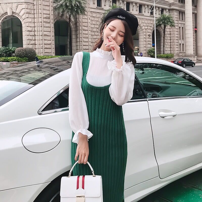 可遇不可求的针织套装，优雅大方又显瘦有型，给老婆买2件都嫌少