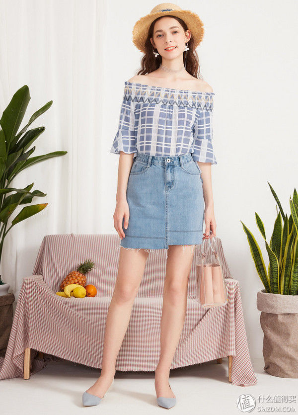 百搭又减龄,夏日牛仔裙必不可少
