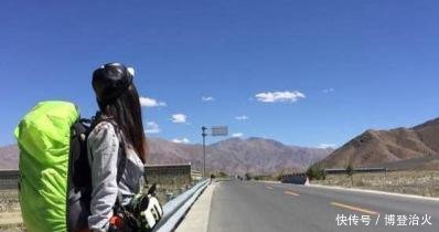 川藏线上的穷游女为什么都喜欢穿裙子搭车女哭诉我们也没办法