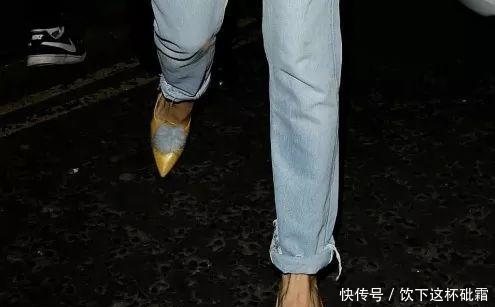平底鞋这样穿，就能比高跟鞋还显高