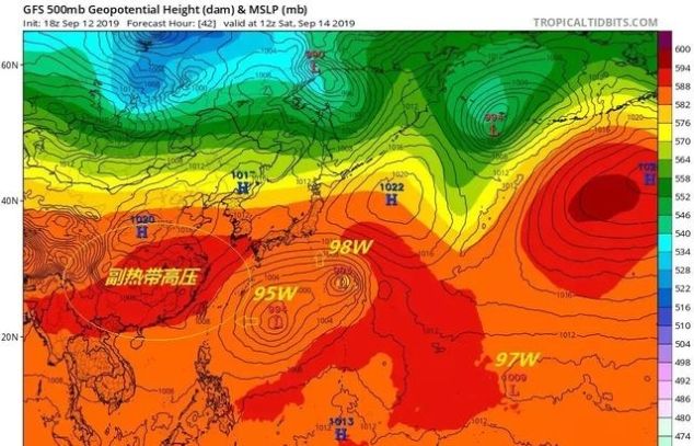  胚胎■三台风胚胎共舞！中秋南方“热气腾腾”，华西秋雨顽固明