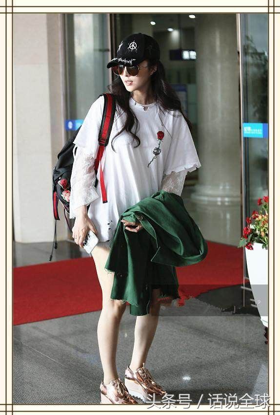 当70斤鲁豫与120斤范冰冰同穿短裤，网友:看完顿时不想减肥了