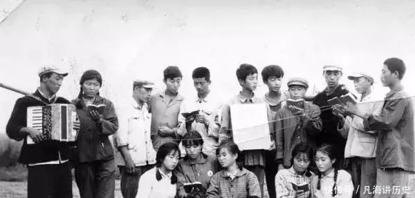  #下乡#知青下乡老照片，记录了一个波澜壮阔的年代