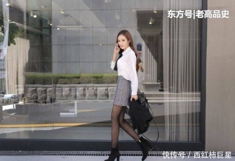『小姐姐』时尚街拍,小姐姐穿白衬衫甜美清新,清纯唯美让人怦然心动