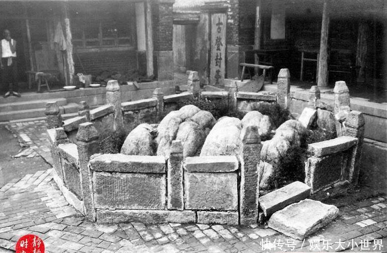 老照片里的山东泰安和泰山,看看和现在有什么不同