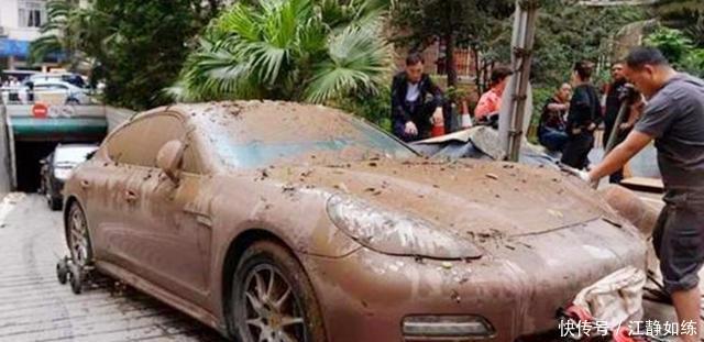  泡水：“泡水豪车”被浙江男子8万买下，家人说亏了，修理工说：