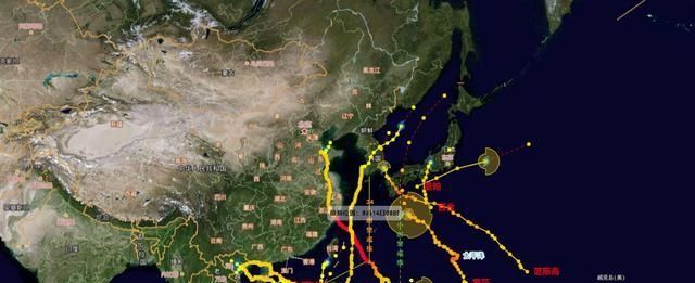 三王称号利奇马残余影响！东北强降雨，罗莎风圈最强达380公里