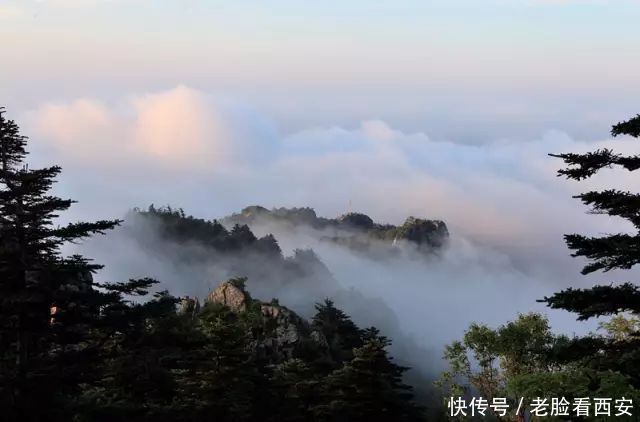 牛背梁 秋色迷人 你来与不来 它都是这么五彩斑斓