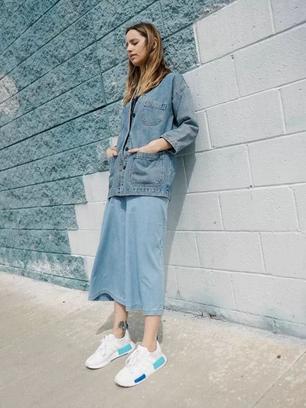 九分裤+运动鞋，才是入秋最潮搭配!!!