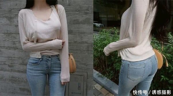 小姐姐时髦又独具个性的牛仔裤，越来越多的女人喜欢穿！