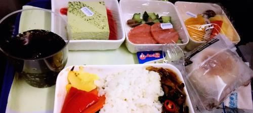 坐了回春秋航空，没想到飞机餐可以这么好吃