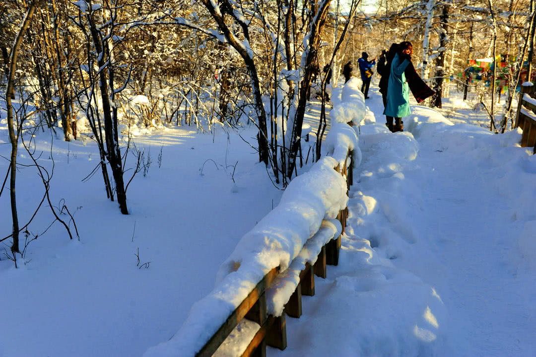 中国7个月都在下雪的地方，游客称踩雪是罪过，你觉得会被开发吗