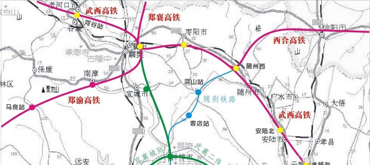 我国砸1117亿，建造武汉通往西安的高铁，路线完美的避开了河南
