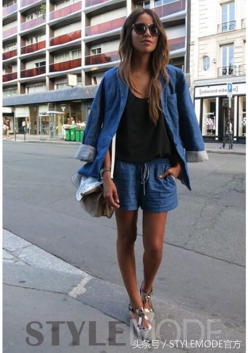 露腿的季节，短裤也能给你黄金比例！