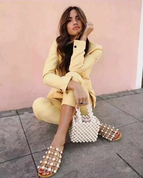 配饰 马思纯背上土味串珠包，这土味你背吗？