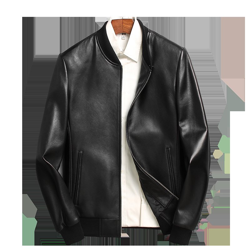 尽显潮流青春范儿的优质真皮皮衣，秋冬穿搭轻松解决