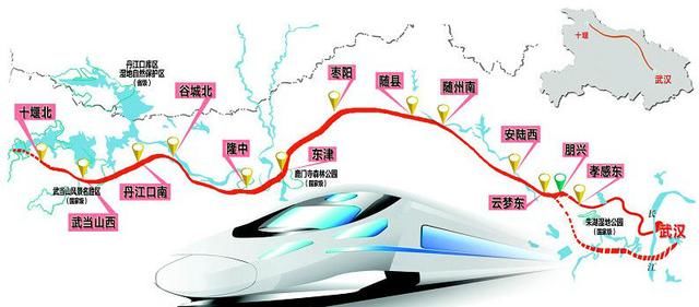 喜讯！湖北修建一条高铁通车倒计时，设12站，沿线将高速发展