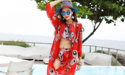 「漂亮」优雅漂亮的比基尼小姐姐, 减龄有活力, 彰显女神范!