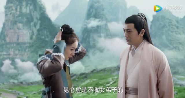 女扮男装,杨幂杨颖刘诗诗热巴演的太假,真正反