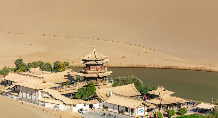  【救活】世界最美沙漠泉水，中国花19亿把它救活，其壮观程度让