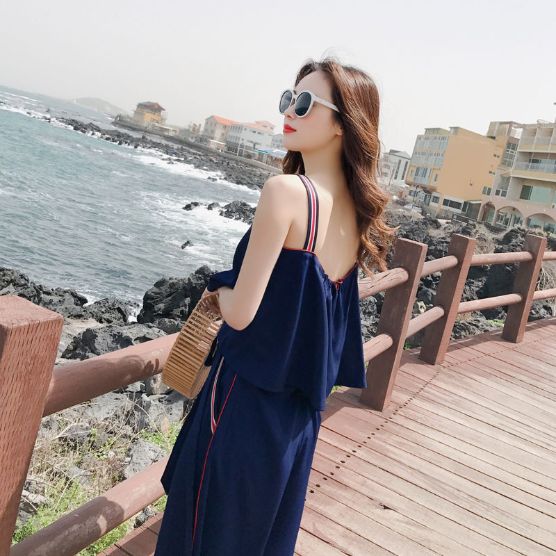 还别说!小个子老婆遇上阔腿裤套装，洋气有范!穿出170既视感