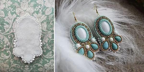 锁边珠绣的手工制作教程,让整体衣服更加时尚高贵,收藏起来