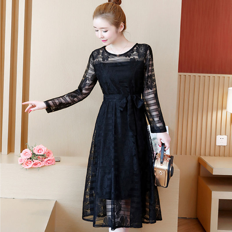 有档次的这几款秋装连衣裙，穿出女人气质，回头率100%