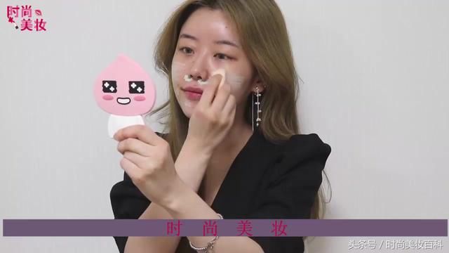 美妆教程桃色棕榈妆容，优雅气质女人