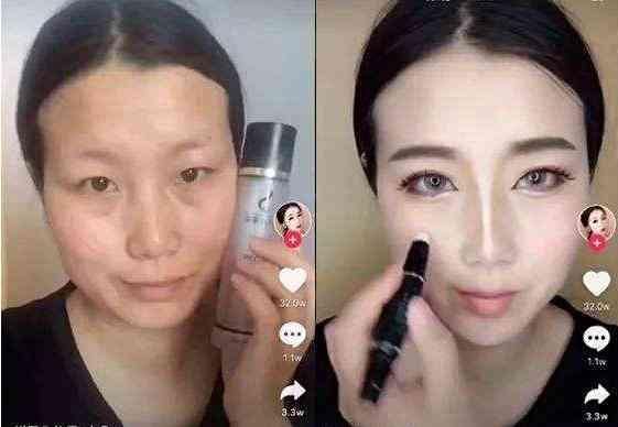 抖音上那些“逆天化妆术”,简直赶得上好莱坞特效化妆大师了呀!