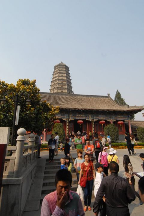 法门塔地下的地宫有着大量的历史文物奇珍异宝！