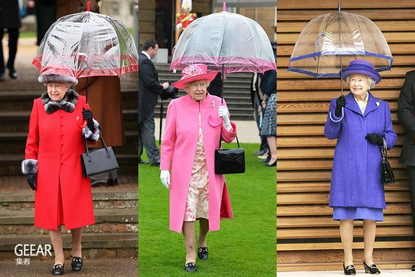 打伞也有学问?关于英女王的穿搭，原来这点大家一直都没留意到!