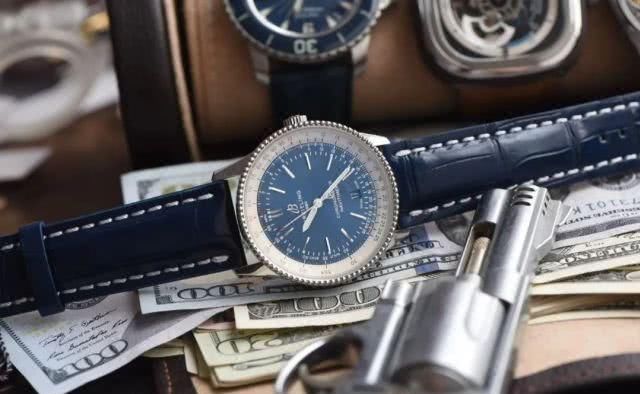  『采用』原单厂百年灵航空计时1系列瑞士机芯腕表A17326211C1P4