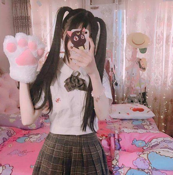 蔡萝莉的素颜照让人失望，杨清柠闺蜜顾茜茜，对不起，打扰了！