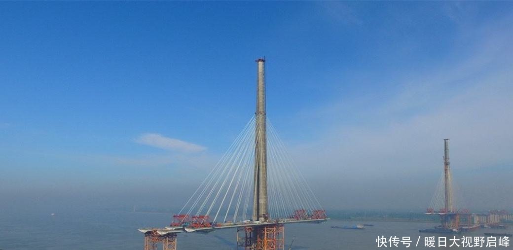  「世界纪录」安徽将迎一座长江大桥，双向8车道预计明年建成，这